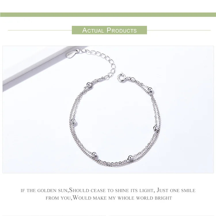 925  Sterling Silver Chain Bracelet