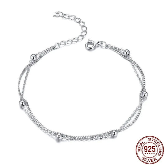 925  Sterling Silver Chain Bracelet